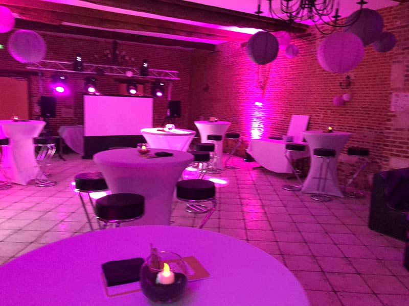 CEN PRODUCTION - soirée ambiance rose