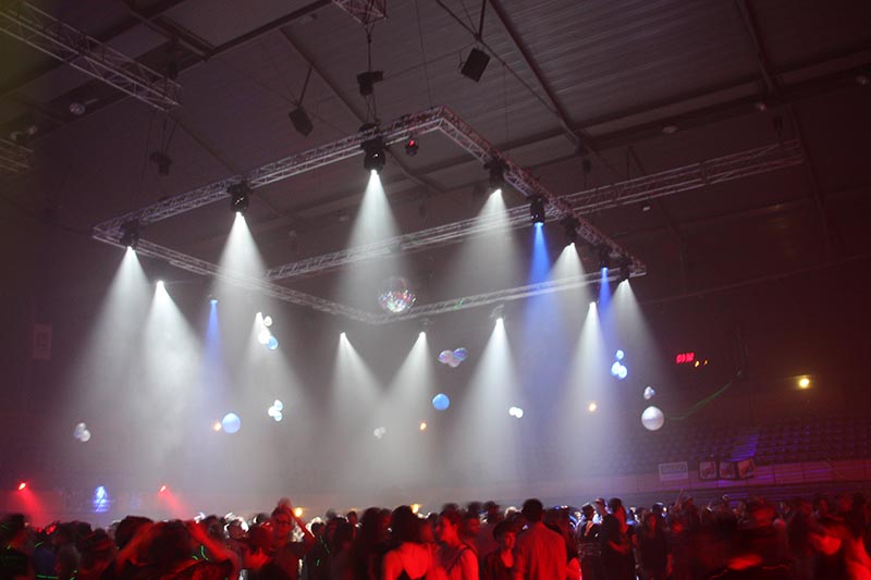 CEN PRODUCTION - structure et éclairage salle de sport