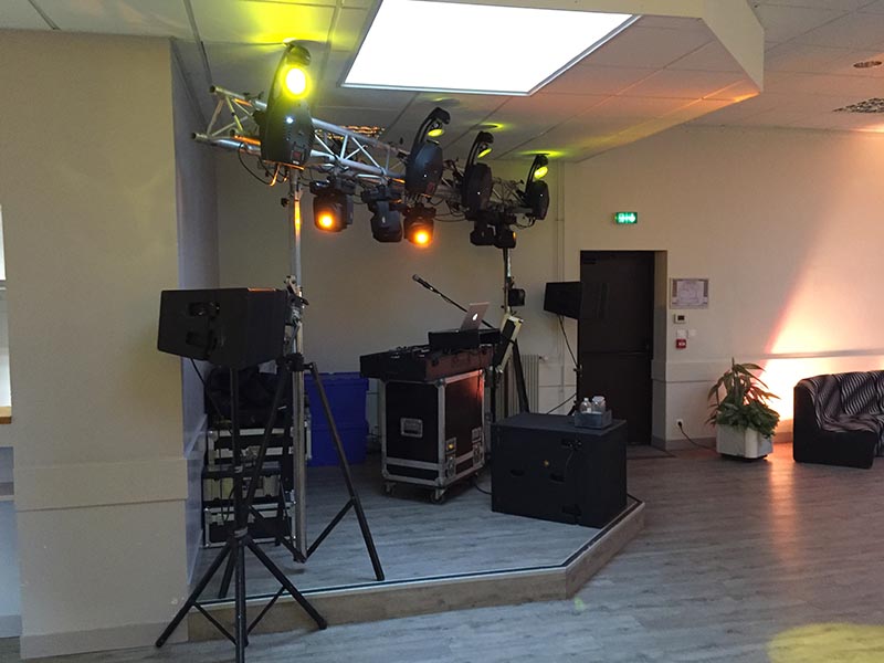 CEN PRODUCTION -  emplacement sono lumière et dj