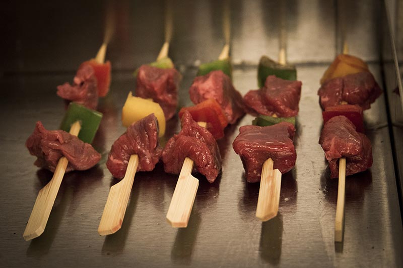 CEN PRODUCTION -  brochettes de bœuf