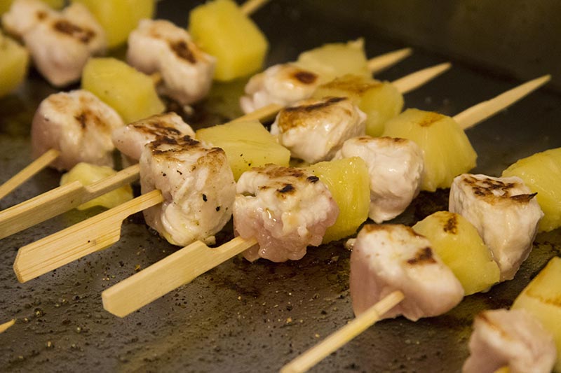 CEN PRODUCTION -  brochettes cuisson