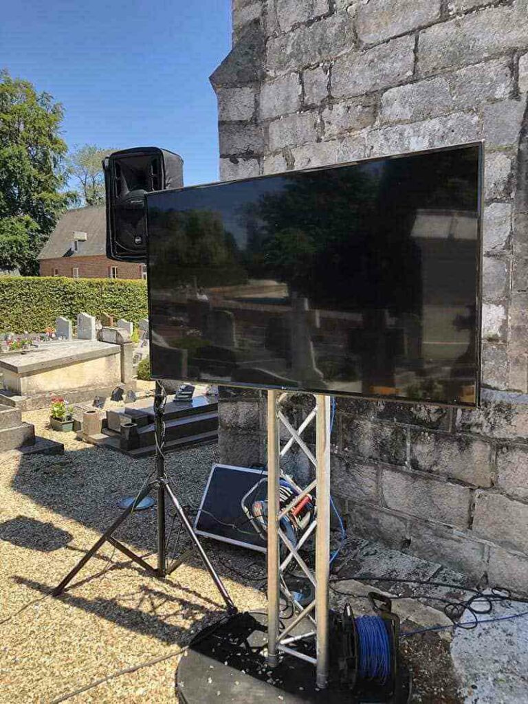 CEN PRODUCTION -  écran tv extérieur
